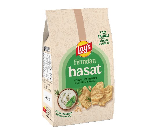 Yoğurt Mevsim Yeşillikli Kraker