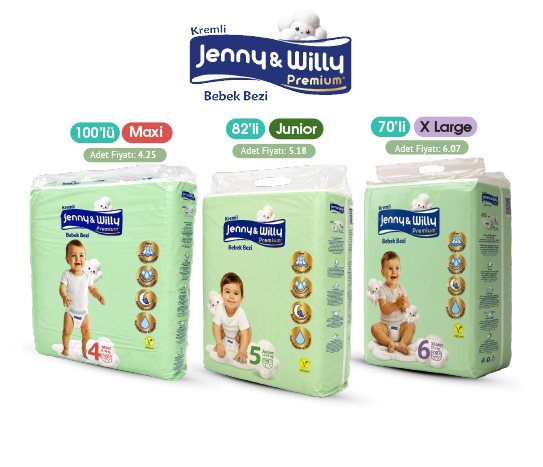 Premıum Bebek Bezi Aylık Paket