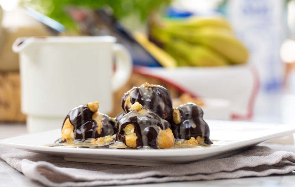 Muzlu Tahinli Profiterol