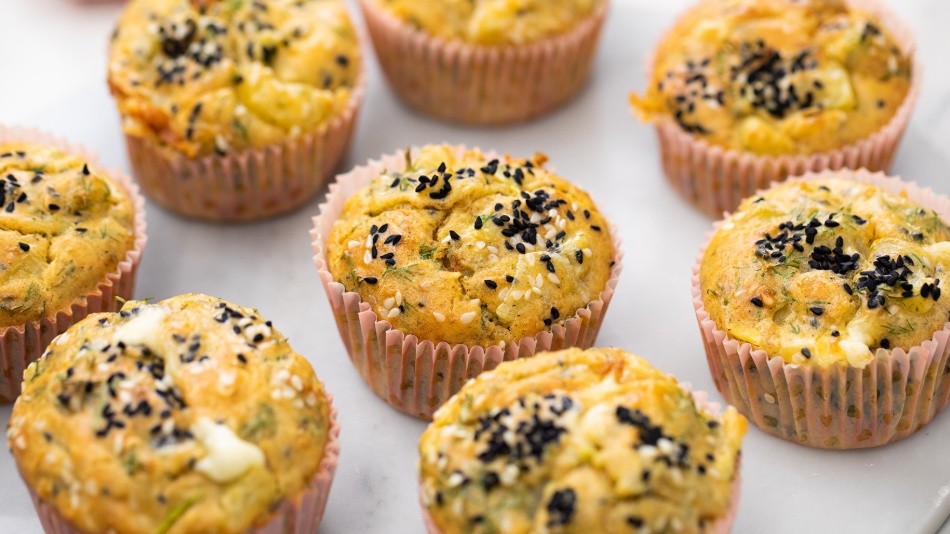 Peynirli Patates Kekleri