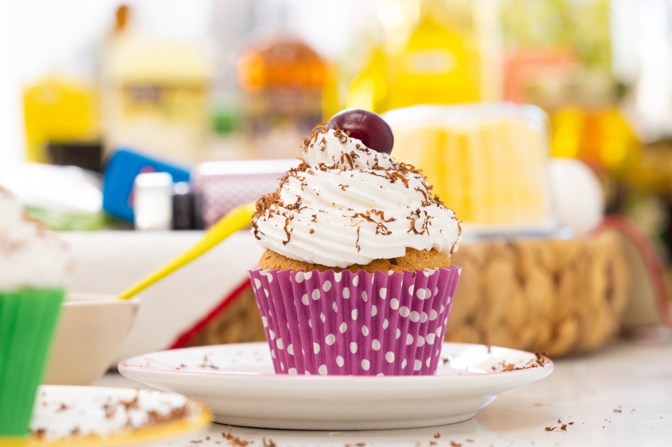 Vişneli Muffin